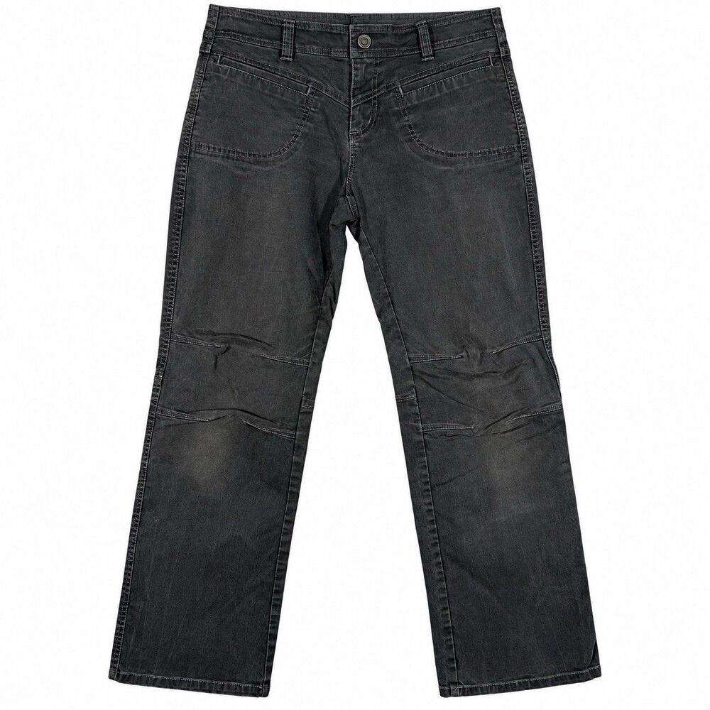 Kuhl Hiking Pants Women 8 Petite Gray Stretch Outdoor Trail Straight Leg Gorpcor